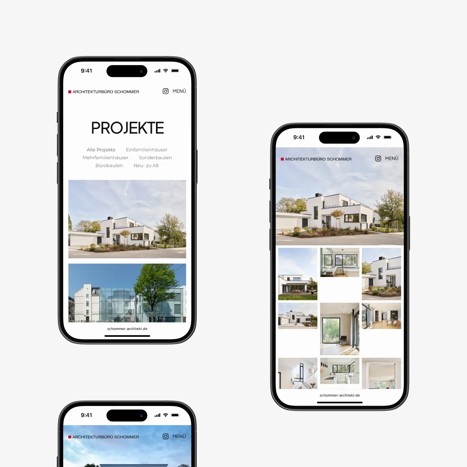 Projekt: Architekturbüro Schommer