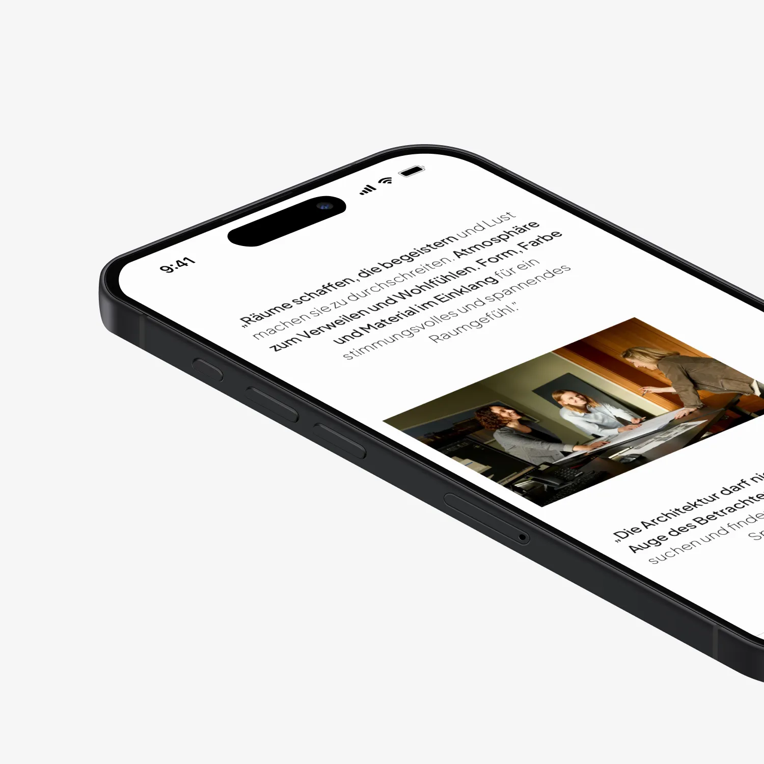 Projekt: Architekturbüro Schommer