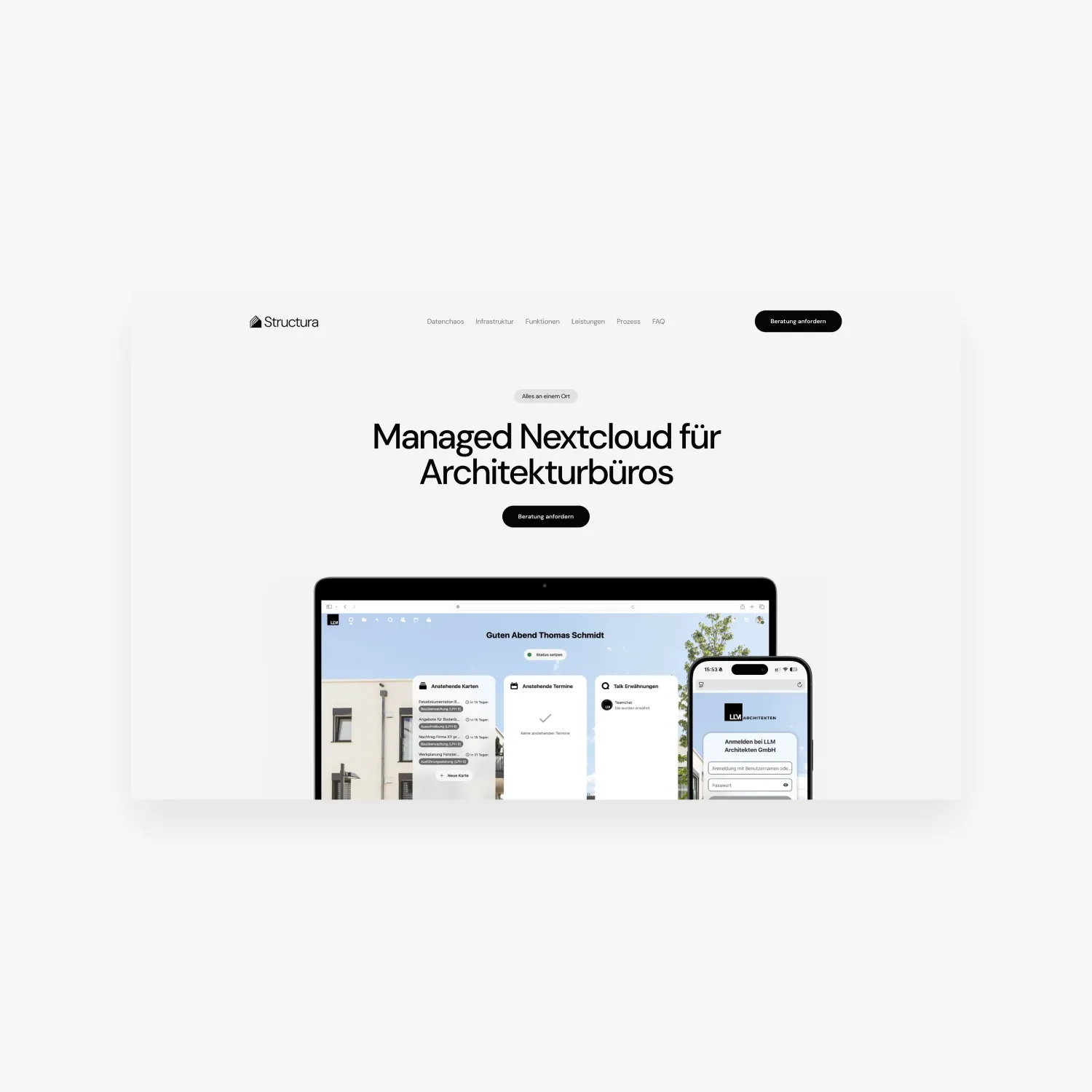 Referenzprojekt: IT-Website erstellt von Tifro Design