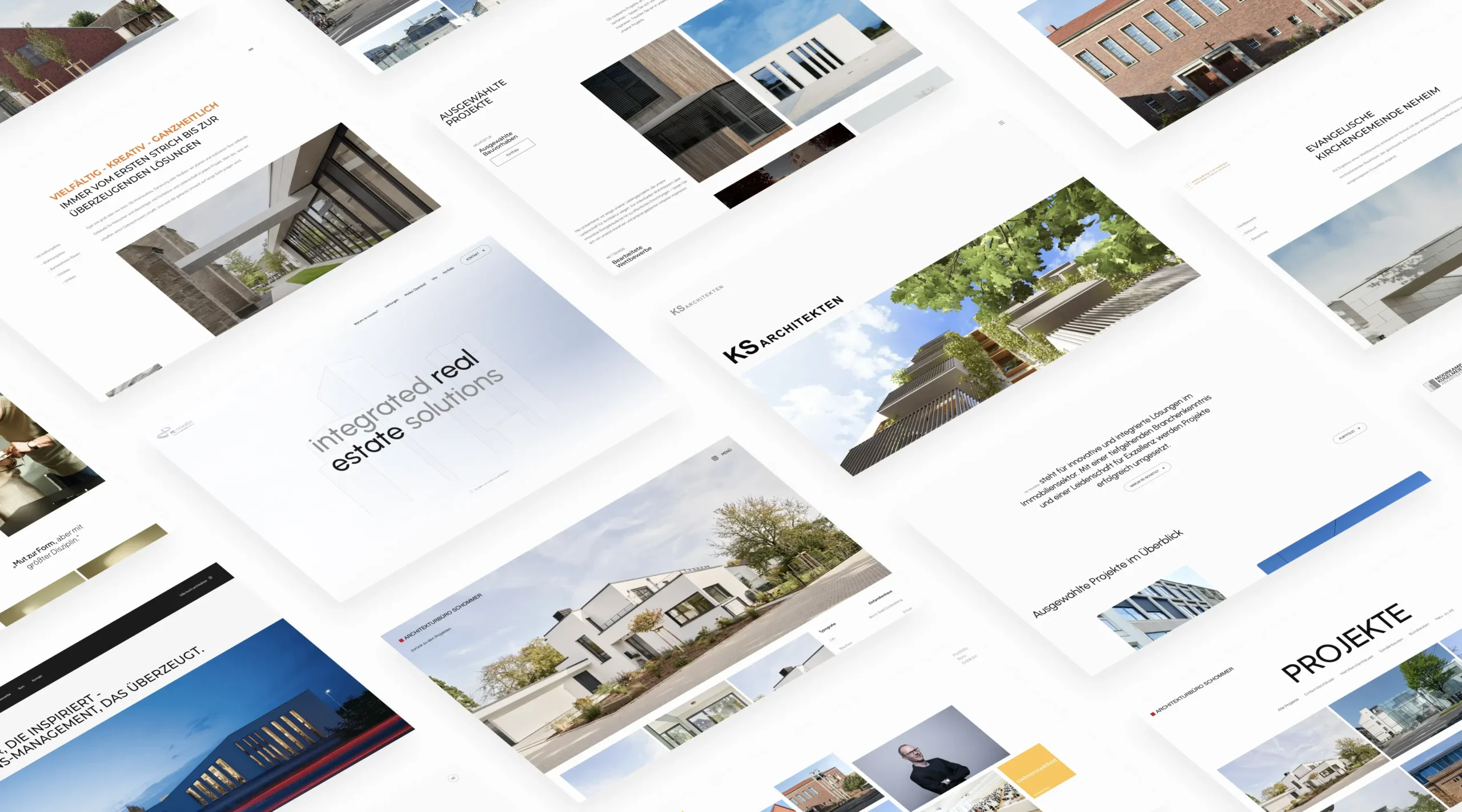 Website für Architekturbüros erstellt von Tifro Design