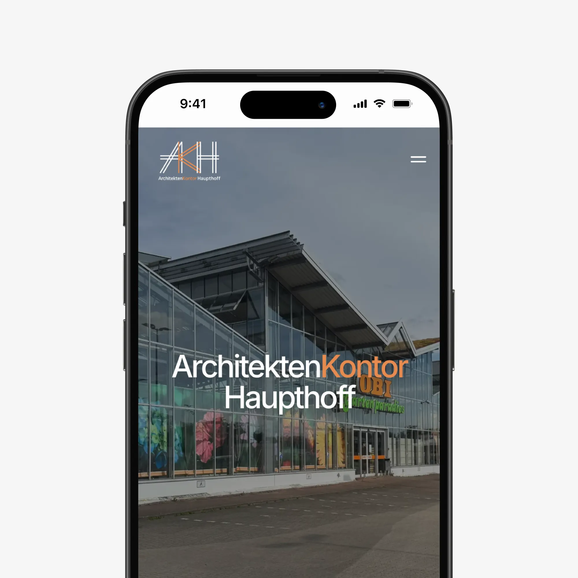 Referenzprojekt: Website für Architekturbüro