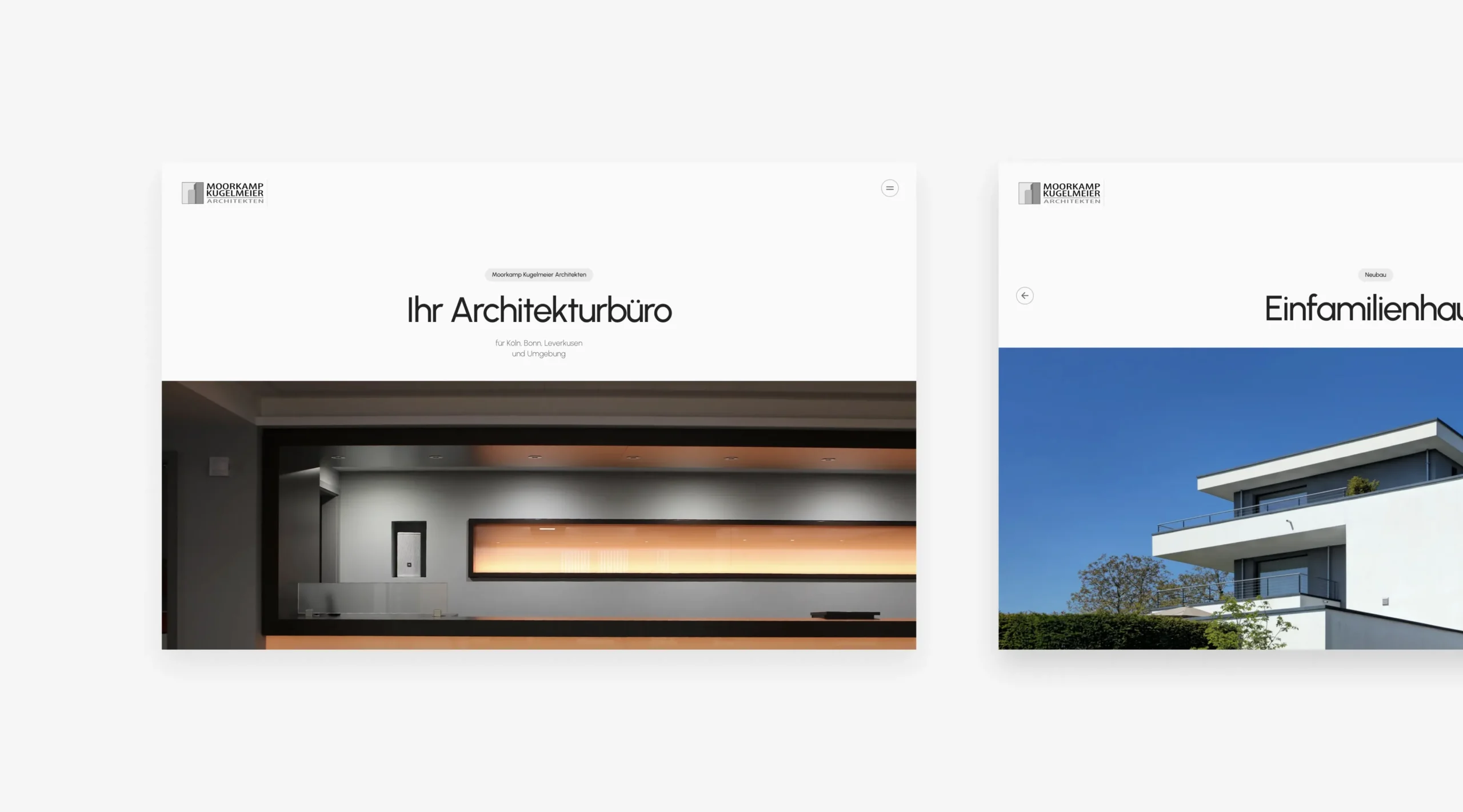 Referenzprojekt: Website für Architekturbüro